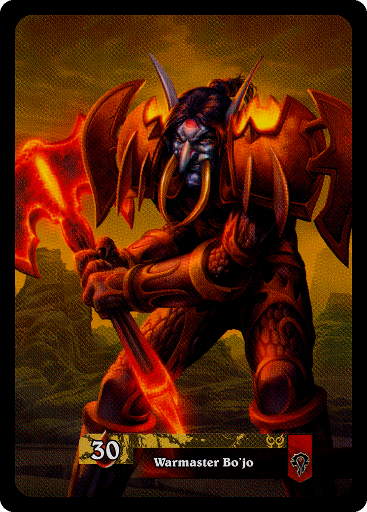 Warmaster Bo'jo 背面